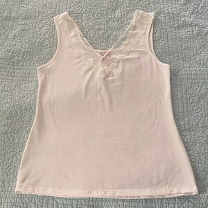 Cabernet White Tank Top